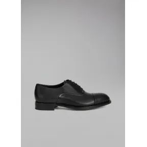 乔治阿玛尼/Giorgio Armani 装饰缝线光面皮革牛津鞋 11538005ru