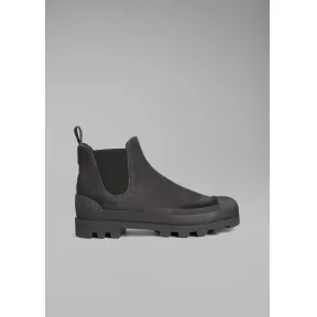 乔治阿玛尼/Giorgio Armani 橡胶鞋底与鞋头锤纹皮革披头士靴 11545583gk