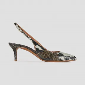 安普里奥·阿玛尼/Emporio Armani 婴儿蜡染蝰蛇皮露跟女鞋 11635568if