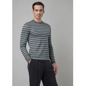 乔治阿玛尼/Giorgio Armani 棉和真丝图案感提花平纹针织面料毛线衫 12327344qv