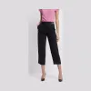 安普里奥·阿玛尼/Emporio Armani 腰边标志宽松面料九分裤 13290540fj