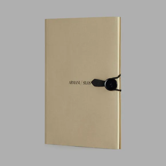 乔治阿玛尼/Giorgio Armani 纽扣系结小号笔记本 22005298en