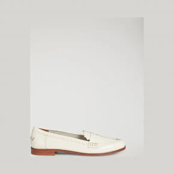 安普里奥·阿玛尼/Emporio Armani 漆面效果皮革乐福鞋  28001787dp