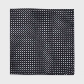 乔治阿玛尼/Giorgio Armani 纯真丝提花光学效果口袋方巾 46654617qm