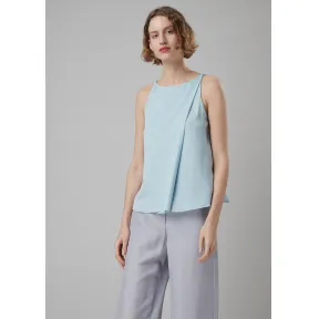 乔治阿玛尼/Giorgio Armani 垂褶真丝素绉缎上衣 38831650bc