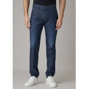 乔治阿玛尼/Giorgio Armani 锥形款牛仔裤 42745816ad