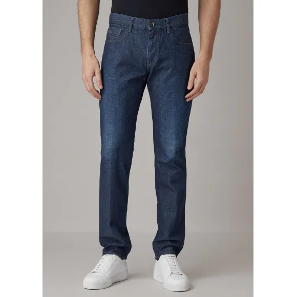 乔治阿玛尼/Giorgio Armani 锥形款牛仔裤 42745816ad