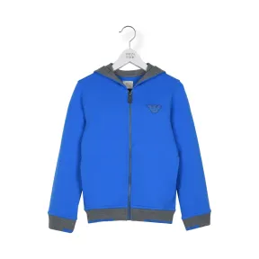 阿玛尼/Armani Junior  连帽款提花运动衫  43200171VG