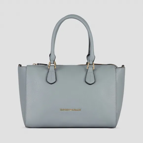 安普里奥·阿玛尼/Emporio Armani Bang 配可拆式肩带迷你鹿皮纹托特包 45456764nl