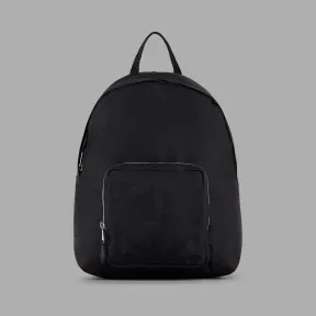 乔治阿玛尼/Giorgio Armani 同系配色提花标识细节小号尼龙双肩背包 45457054pi