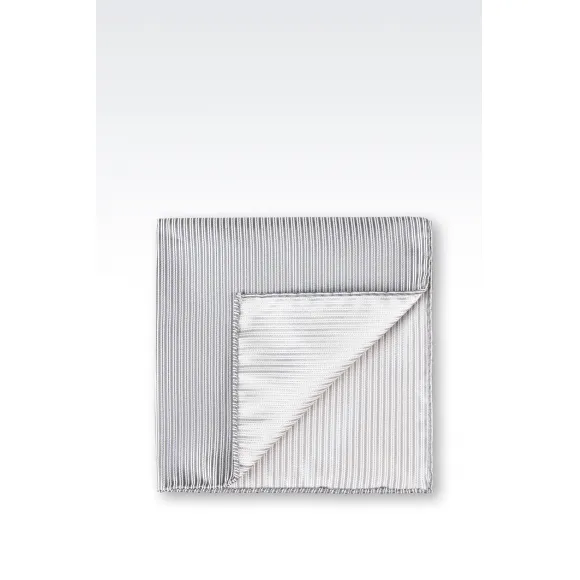 乔治阿玛尼/Giorgio Armani 真丝提花口袋巾  46500267EA