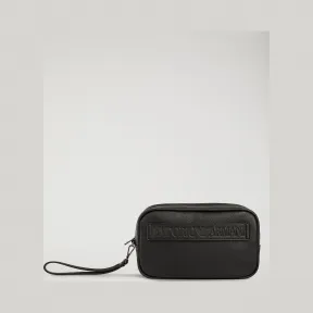 安普里奥·阿玛尼/Emporio Armani 超大徽标化妆包 46558389es