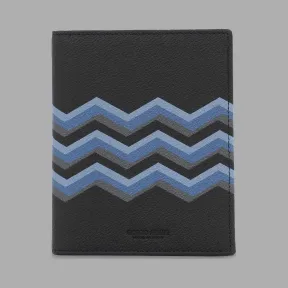 乔治阿玛尼/Giorgio Armani 彩色人字纹印花粒面皮革护照夹 46625288ra