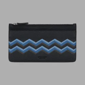 乔治阿玛尼/Giorgio Armani 彩色人字纹印花皮革收纳袋 46625796ek