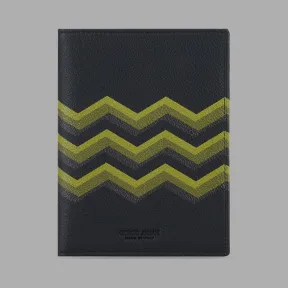 乔治阿玛尼/Giorgio Armani 彩色人字纹印花粒面皮革护照夹 46627263xc