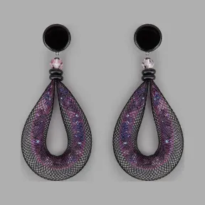 乔治阿玛尼/Giorgio Armani 网纱管饰珠宝吊坠耳环 50225465bh