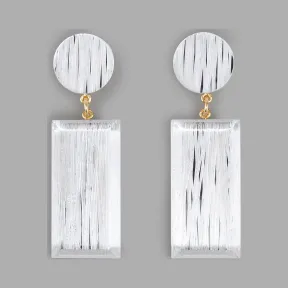 乔治阿玛尼/Giorgio Armani 矩形吊坠耳环 50227150ex