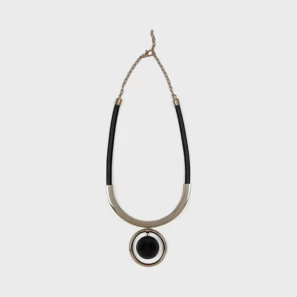 乔治阿玛尼/Giorgio Armani 项链带球形吊坠和铜质环 50234700mo