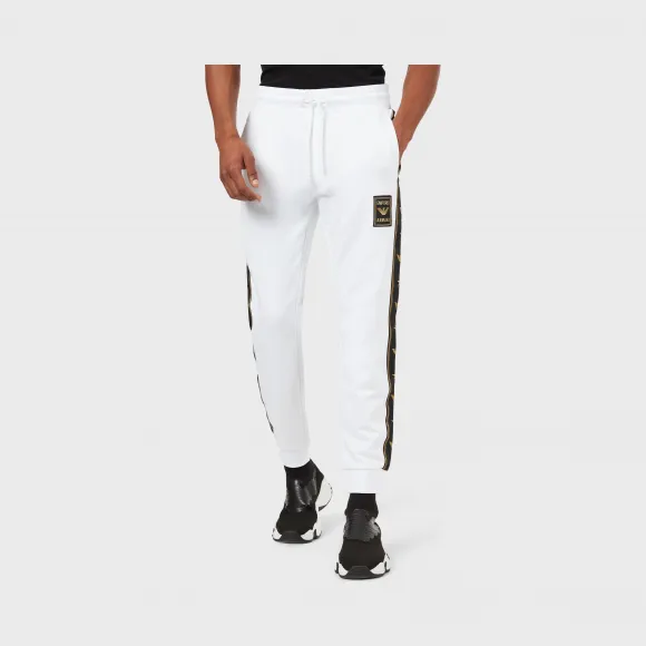 安普里奥·阿玛尼/Emporio Armani 徽标贴片侧条纹慢跑裤 13387578am