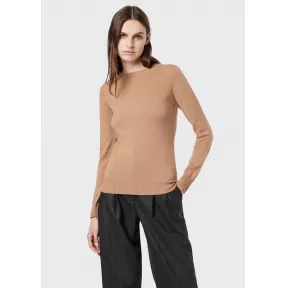 乔治阿玛尼/Giorgio Armani 纯羊绒圆领毛线衫 39992021bg