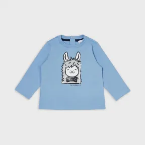 安普里奥·阿玛尼/Emporio Armani 动物印花平纹布毛线衫 12362209hl