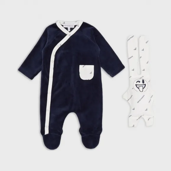 安普里奥·阿玛尼/Emporio Armani 含婴儿套装和填充玩具的礼品套装 46670201ph