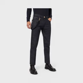 乔治阿玛尼/Giorgio Armani 限量版修身版型锥形牛仔裤 42760241vg