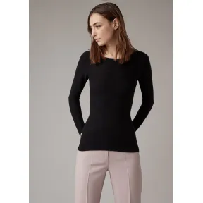 乔治阿玛尼/Giorgio Armani 双反面组织针织上衣 39951495ka