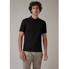 乔治阿玛尼/Giorgio Armani 弹力棉微珠地布 Polo 衫 12358815rk