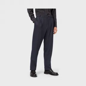 乔治阿玛尼/Giorgio Armani 细条纹针织面料慢跑裤装 13373146xt