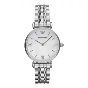 安普里奥·阿玛尼/Emporio Armani 时尚女表系列 石英机芯 钢、不锈钢 男表 AR1682