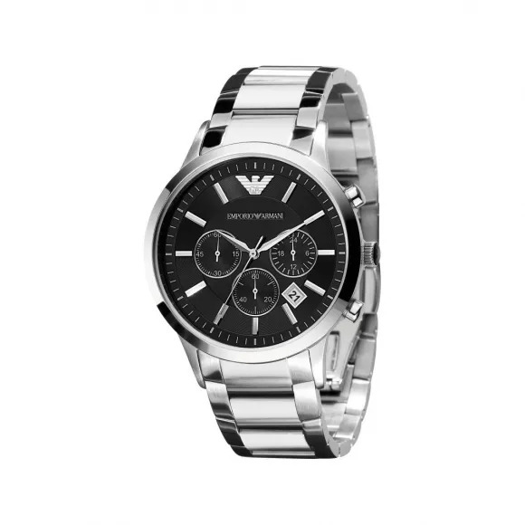 安普里奥·阿玛尼/Emporio Armani RENATO系列 石英机芯 钢、不锈钢 男表 AR2434