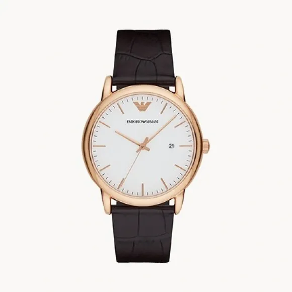 安普里奥·阿玛尼/Emporio Armani Luigi 石英机芯 不锈钢、钢 男表 AR2502