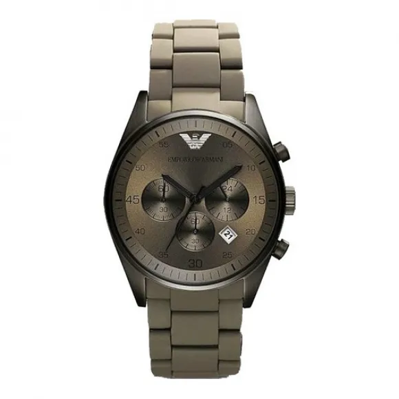 安普里奥·阿玛尼/Emporio Armani 商务休闲系列 石英机芯 不锈钢 男表 AR5950