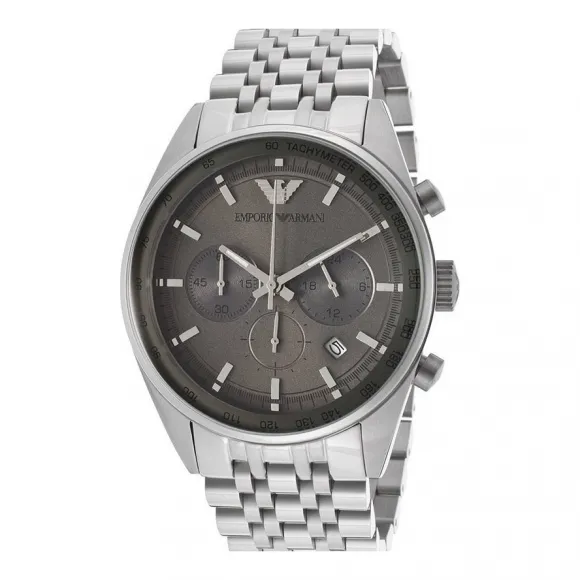 安普里奥·阿玛尼/Emporio Armani TAZIO系列 石英机芯 不锈钢 男表 AR5997