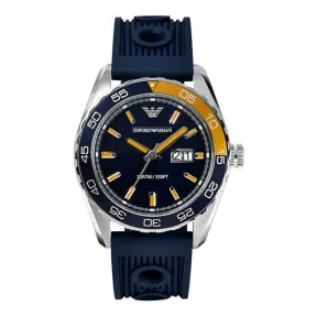 安普里奥·阿玛尼/Emporio Armani NEW TAZIO系列 石英机芯 不锈钢 男表 AR6045