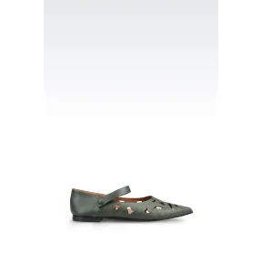 安普里奥·阿玛尼/Emporio Armani 女士 芭蕾舞平底鞋 11231968QW