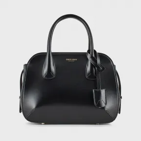 乔治阿玛尼/GIORGIO ARMANI 女士 Palmellato 皮革小号 La Prima 托特包 55018498hl