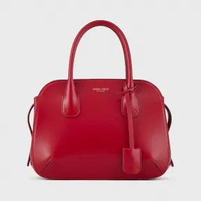 乔治阿玛尼/GIORGIO ARMANI 女士 Palmellato 皮革小号 La Prima 托特包 55018502am