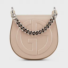 乔治阿玛尼/Giorgio Armani 漆皮单肩包带压印 GA 标识 45474900ff