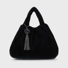 乔治阿玛尼/Giorgio Armani 天鹅绒购物包带吊坠 45487692ui