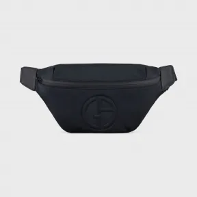 乔治阿玛尼/Giorgio Armani 压花标识和正面拉链袋腰包 45473428px