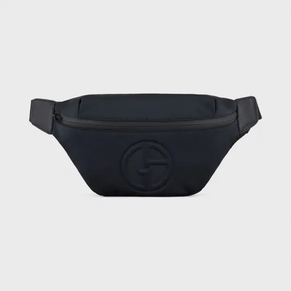 乔治阿玛尼/Giorgio Armani 压花标识和正面拉链袋腰包 45473428px