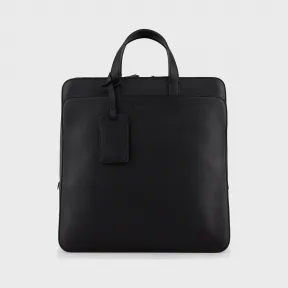 乔治阿玛尼/Giorgio Armani 全粒面皮革竖向公文包 45474852nn