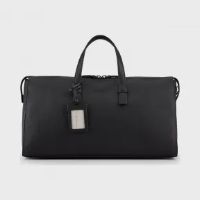 乔治阿玛尼/Giorgio Armani 姓名标牌粒面皮革旅行包 45475918xq