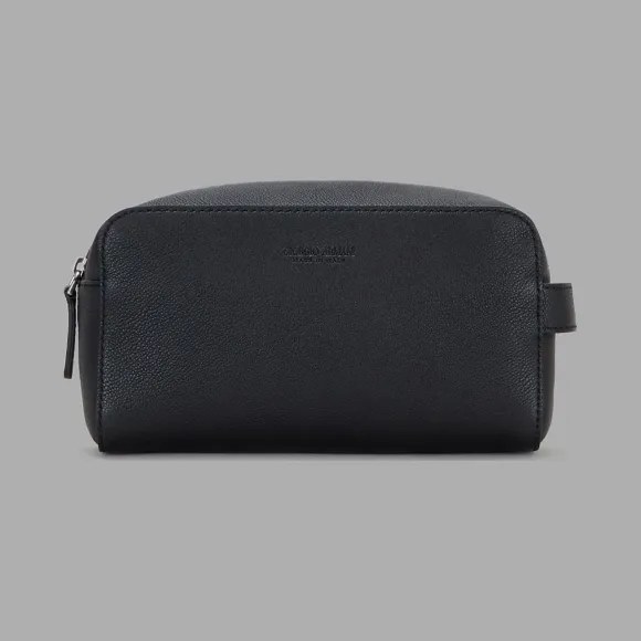 乔治阿玛尼/Giorgio Armani 粒面小牛皮梳洗包 45445422ns