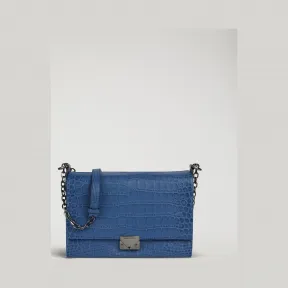 安普里奥·阿玛尼/Emporio Armani 鳄鱼纹皮革斜挎包 45409711ex