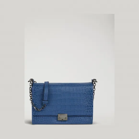 安普里奥·阿玛尼/Emporio Armani 鳄鱼纹皮革斜挎包 45409711ex