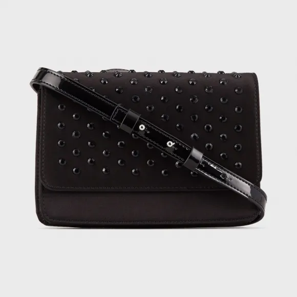 安普里奥·阿玛尼/Emporio Armani 饰水钻缎面腰包 22007168fl