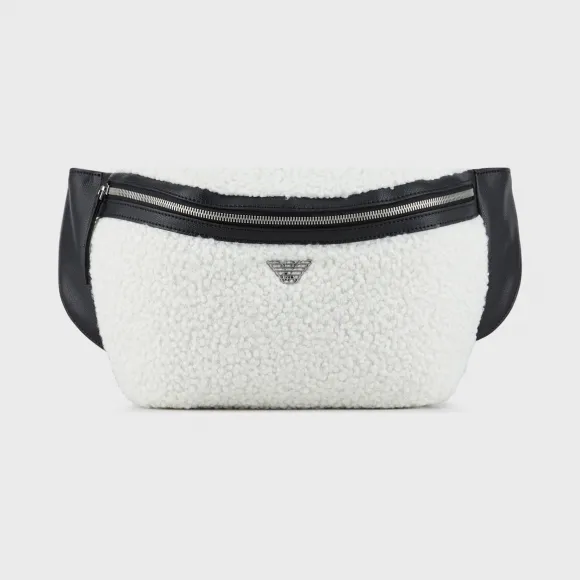 安普里奥·阿玛尼/Emporio Armani 人造结子花式羊皮腰包 45482701cq